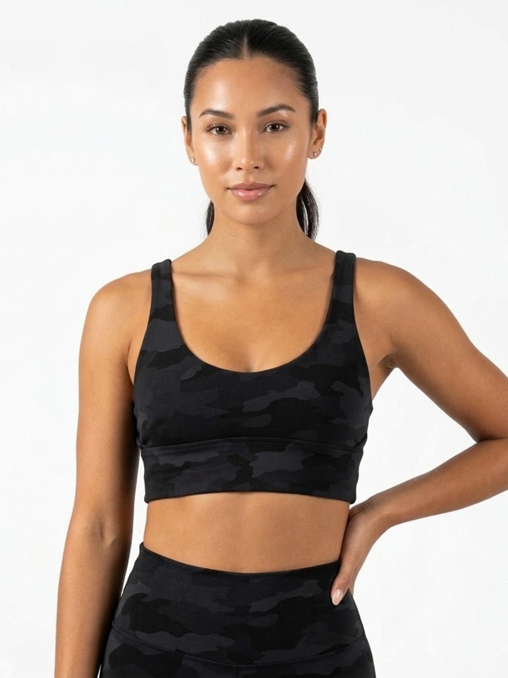 Lululemon Women’s Align Reversible Light Support Sports Bra Camo Nulu 6